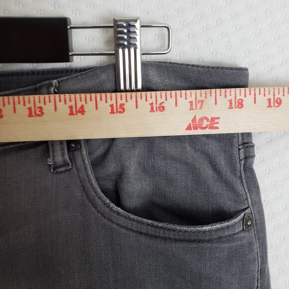 KUT From The Kloth Jeans Sz 16 Womens Connie Ankle Skinny Gray Stretch Soft‎ - Picture 9 of 11